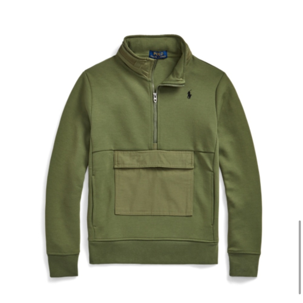 Boys Polo Ralph Lauren Water Repellant Double Knit Jacket